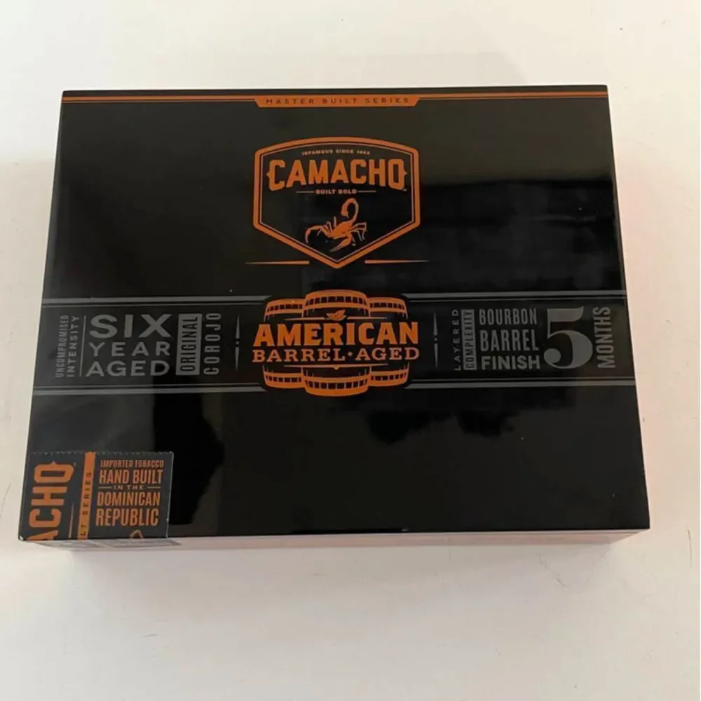 Camacho‎ American Barrel Empty Cigar Box